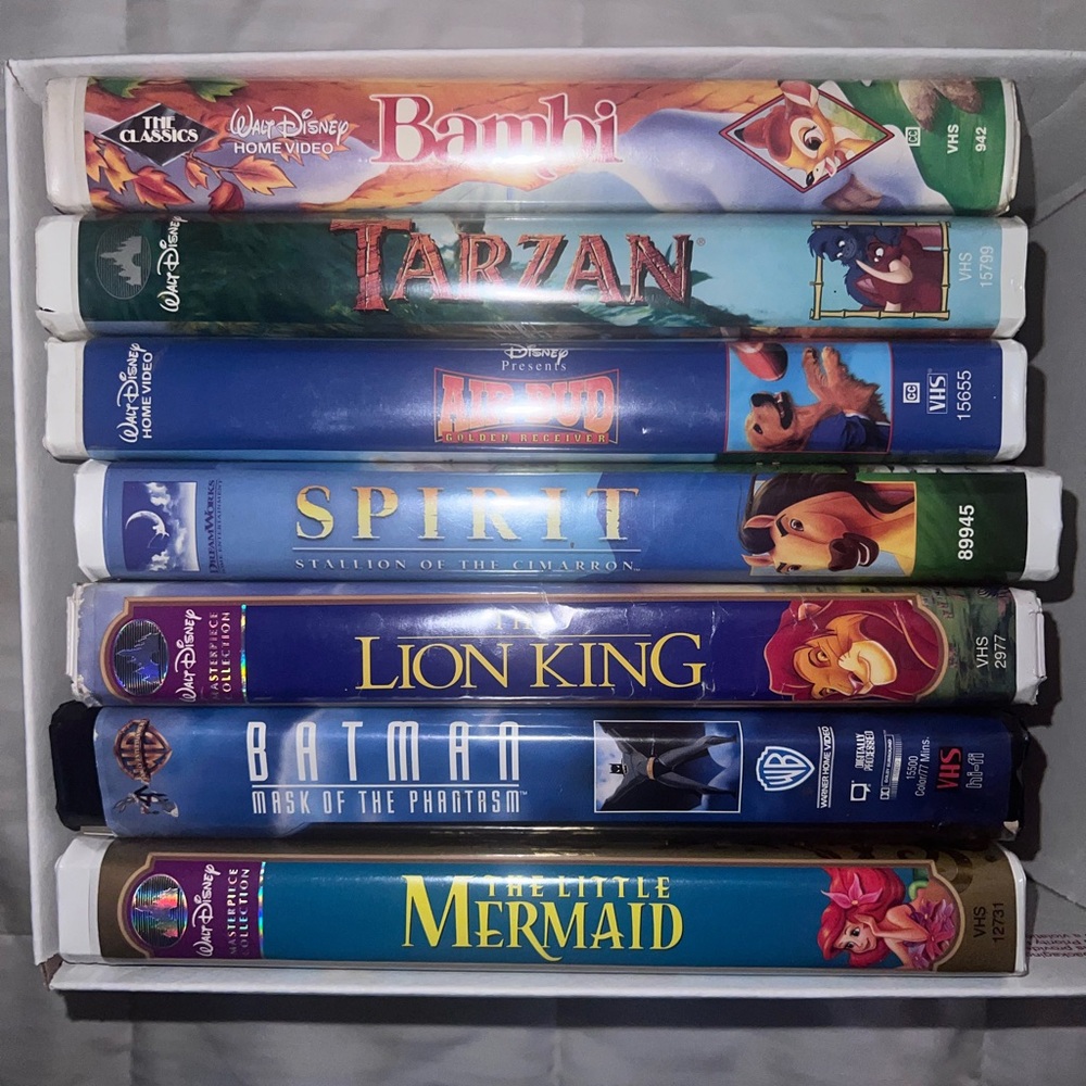 DISNEY VHS MOVIES